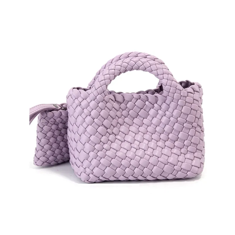YOCAMU PU Basket Bag Handbag Mini Women's Multicolor-10