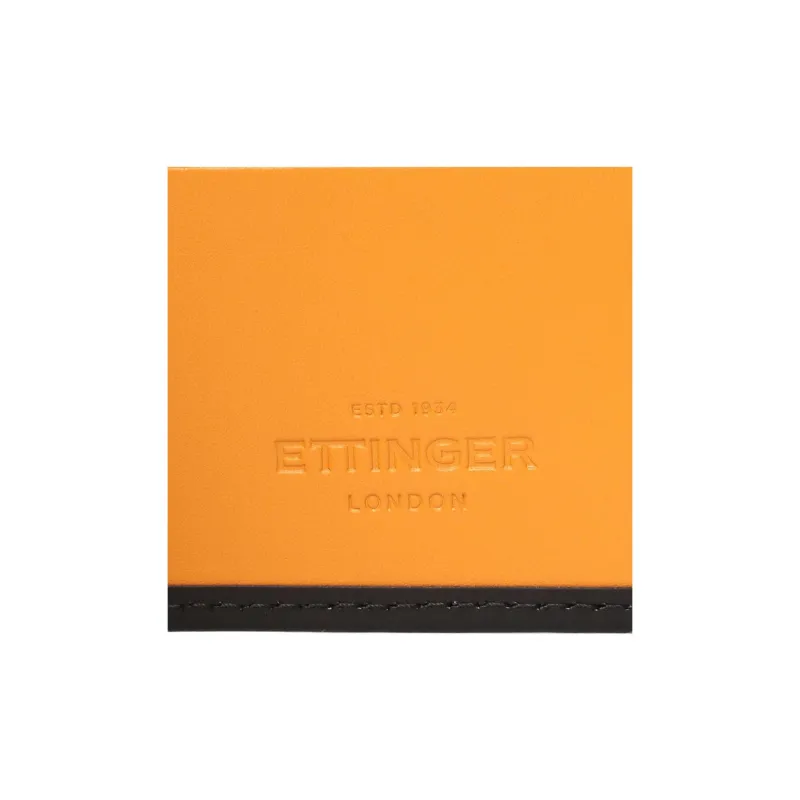 ETTINGER Cow Leather Wallet Men's Black-6