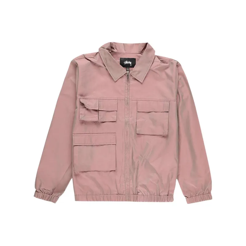 Stussy Iridescent Jacket 'Red'-0