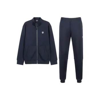 EMPORIO ARMANI EA7 FW24 Casual Sportswear Men's Navy Blue