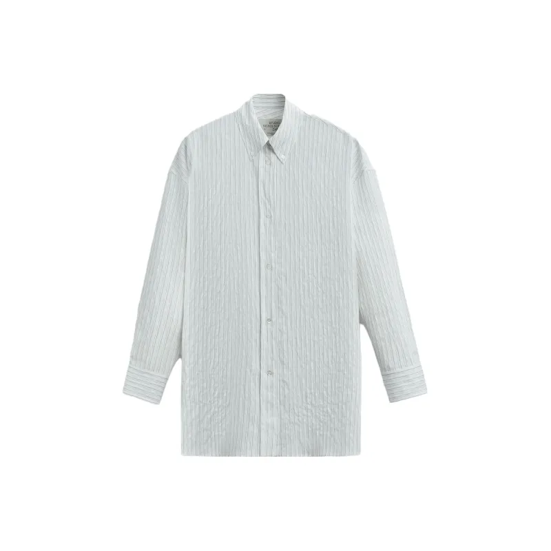Studio Nicholson X ZARA Studio Nicholson Co-brand Shirts Women's Light Green-0