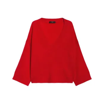 WEEKEND MaxMara Cashmere Sweater Women's Red