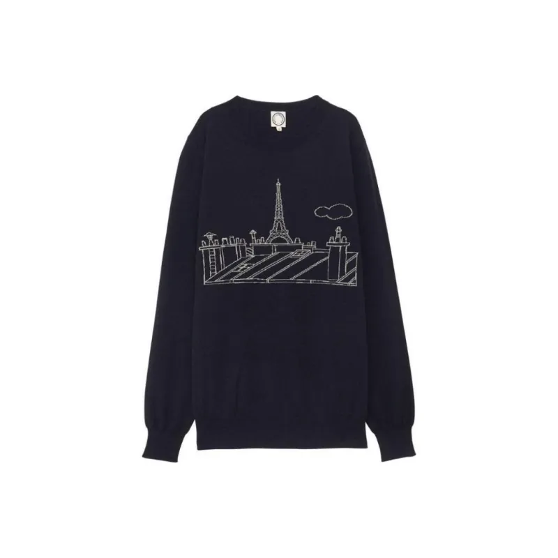 INES DE LA FRESSANGE Sweatshirt Women's Marine Blue-0
