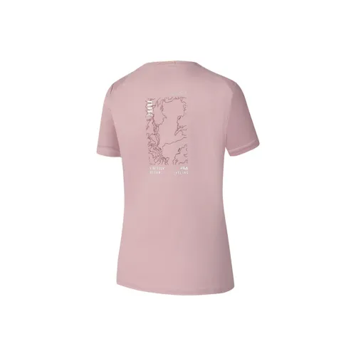 FILA CYCLING Regular T Shirt Women's Lilac PR