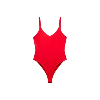 ZARA Bodysuits Women's Red