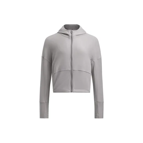 Under Armour MeridianCold Weather Jackets Coats Women's Lipstick Gray