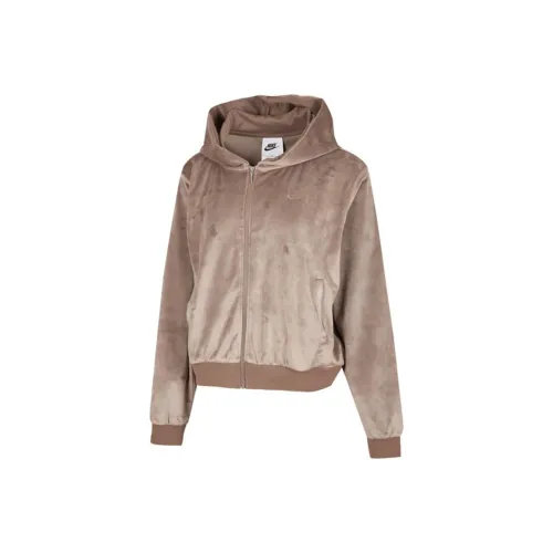 Nike Sportswear Chill Knit Women's Loose Velour Full Zip Hoodie