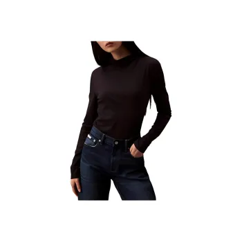 Calvin Klein FW24 T Shirts Women's Space Black