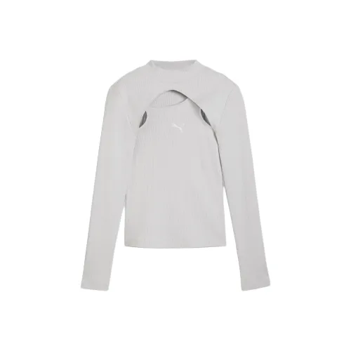 PUMA DARE TOMOTION FW24 T-Shirt Women's Gray