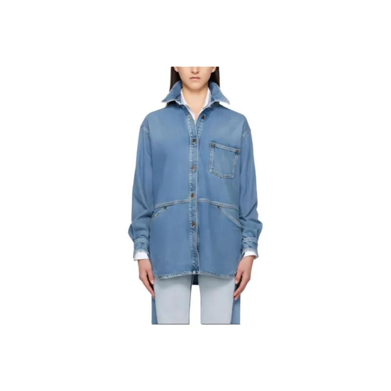 MOSCHINO Shirts Women's Blue-0