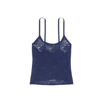 Victoria's Secret PINK Pretty Perfect Cami/Midnight Navy Lace Camisole Women's Midnight Navy Lace