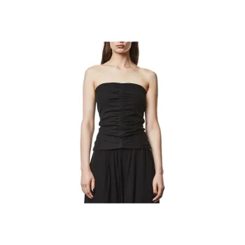 THOM KROM Strapless Top Women's Black