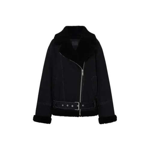 MOCO Jackets Coats Women's Denim Black
