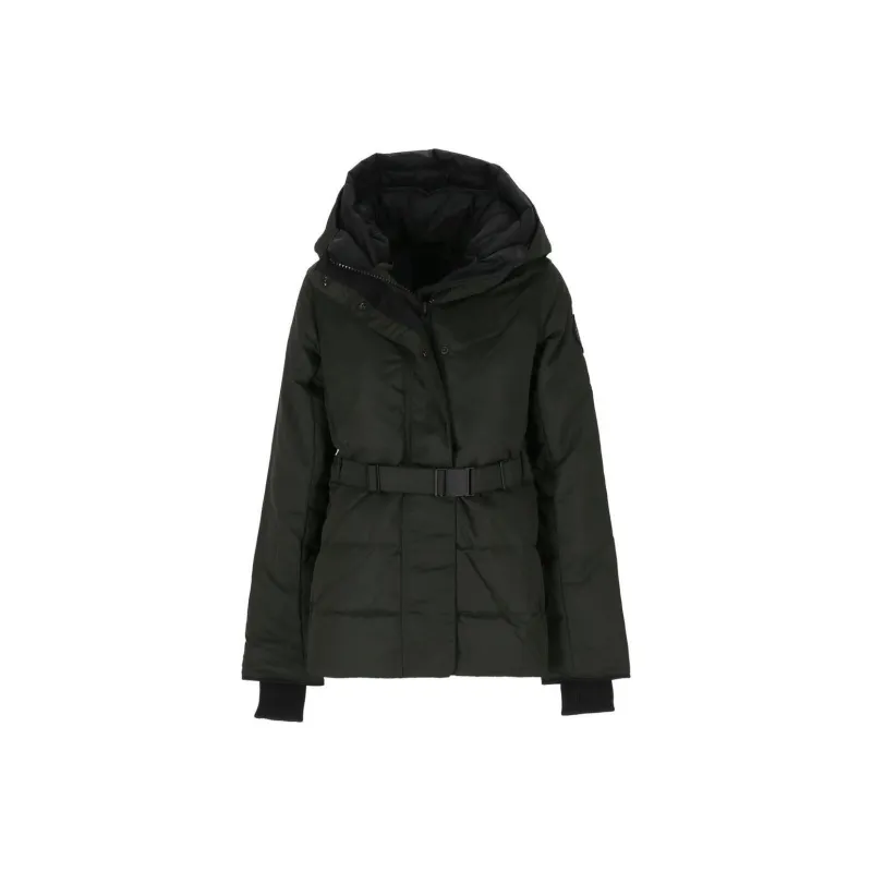 Canada Goose McKenna Logo Patch Belted Jacket-0