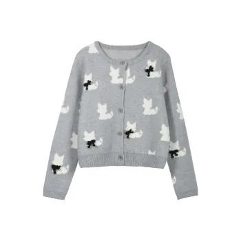 MISHOW Knitwear Women's Gray
