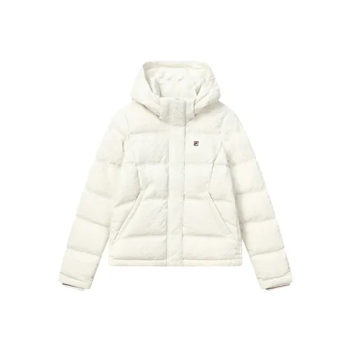 FILA Down Jacket Women's Steam White