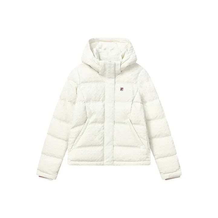 FILA Down Jacket Women's Steam White-0