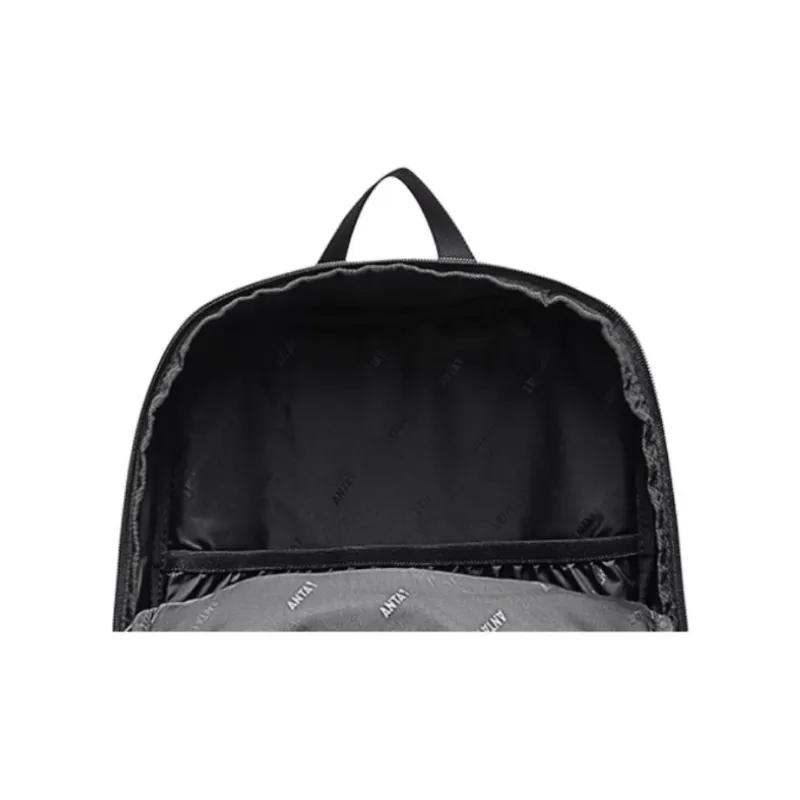 Anta Nylon Backpack Unisex Basic Black-7