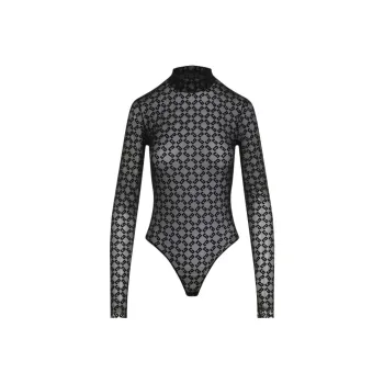 Givenchy 4G Motif Long-Sleeved Bodysuit