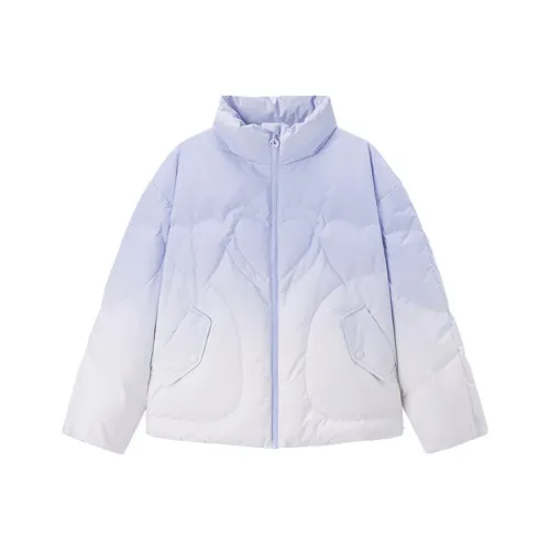 LEDIN Down Jacket Women's Transparent Blue