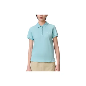Columbia LAKESIDE TRAIL™ SOLID PIQUE Polo Shirt Women's Green