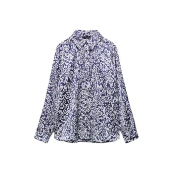 ZARA Shirts Women's Blue