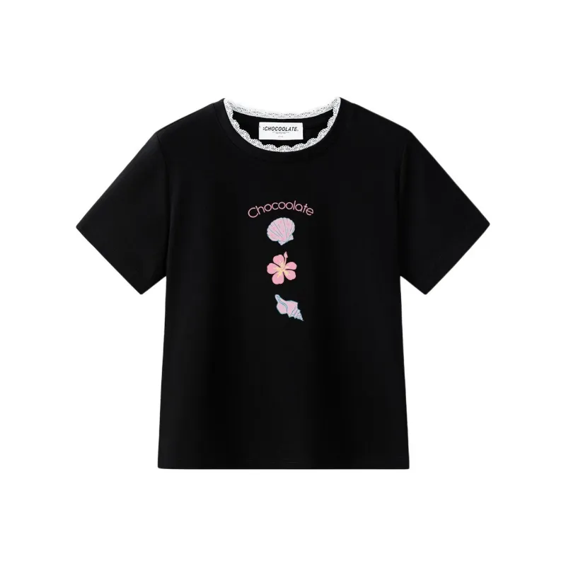 CHOCOOLATE T Shirts Women's-2
