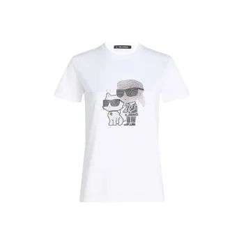 KARL LAGERFELD / Karl Lagerfeld Jeans Ikon Choupette T shirt