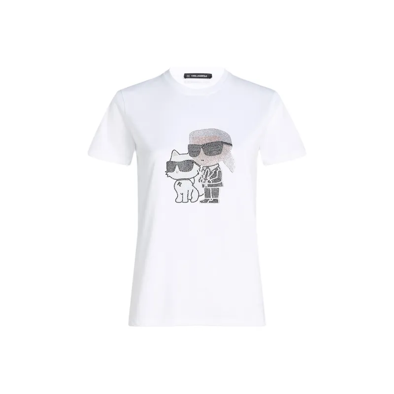 KARL LAGERFELD / Karl Lagerfeld Jeans Ikon Choupette T shirt-0