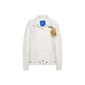 TSMLXLT Jackets Coats Women's Natural White