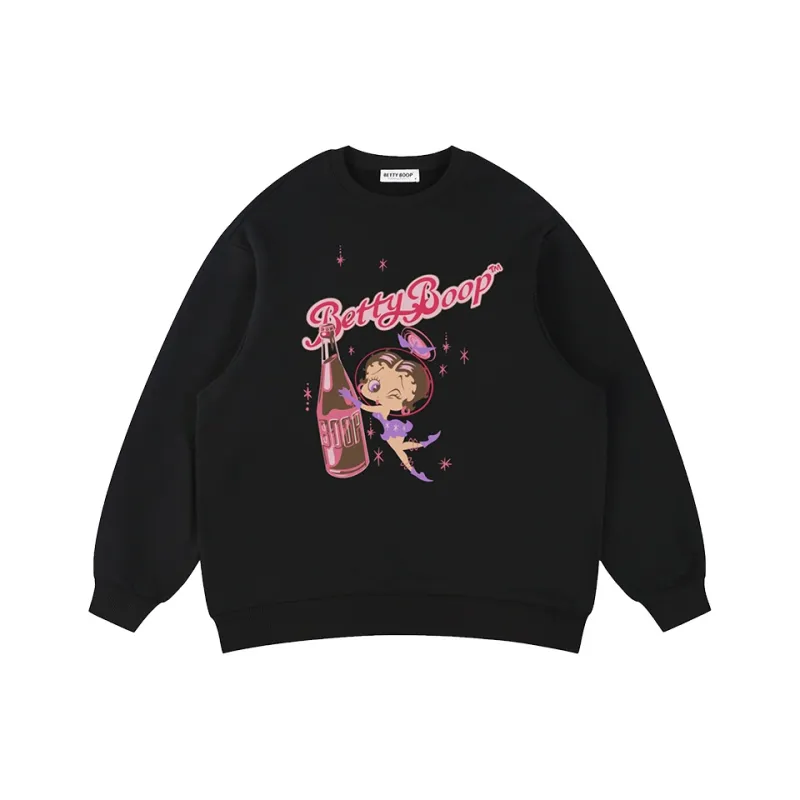 BETTY BOOP Sweatshirts Unisex-0