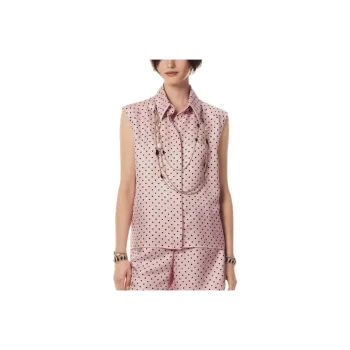 CHANEL 24 New Spring And Summer Arrivals Shirt Women's Light Pink