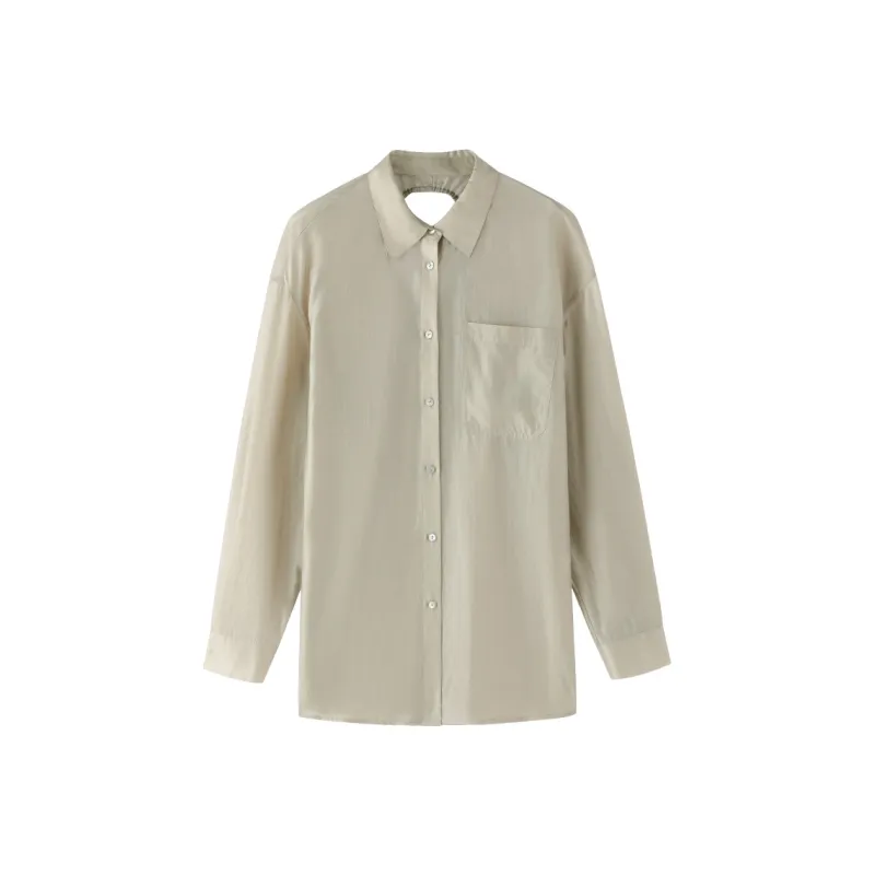 THE SEA LIFE Shirt Women's Shimmer Green-0