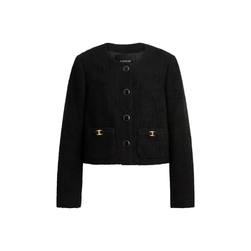 COACH SS25 Jackets & Coats Women's Black-0