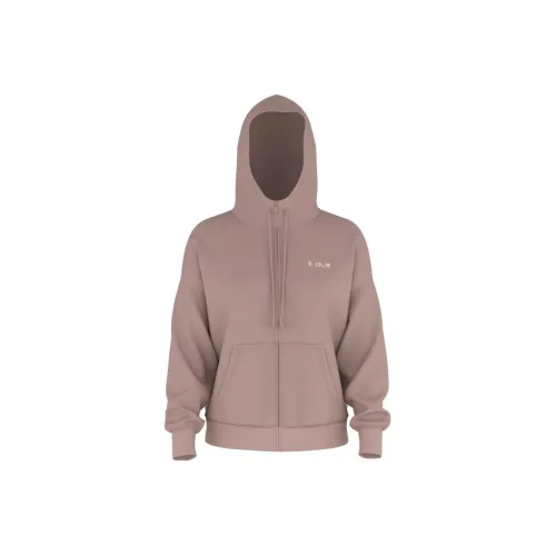 Victoria's Secret PINK Ivy Fleece Campus Full-Zip Hoodie/Iced Coffee Sweatshirt Women's Ice Coffee