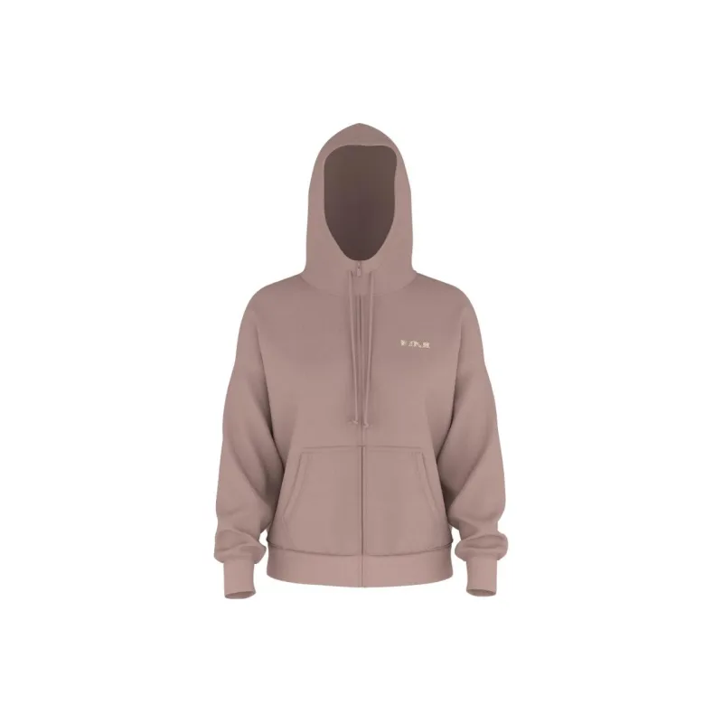 Victoria's Secret PINK Ivy Fleece Campus Full-Zip Hoodie/Iced Coffee Sweatshirt Women's Ice Coffee-0