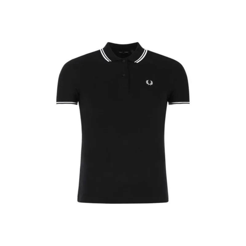FRED PERRY Logo embroidered Polo Shirt-0