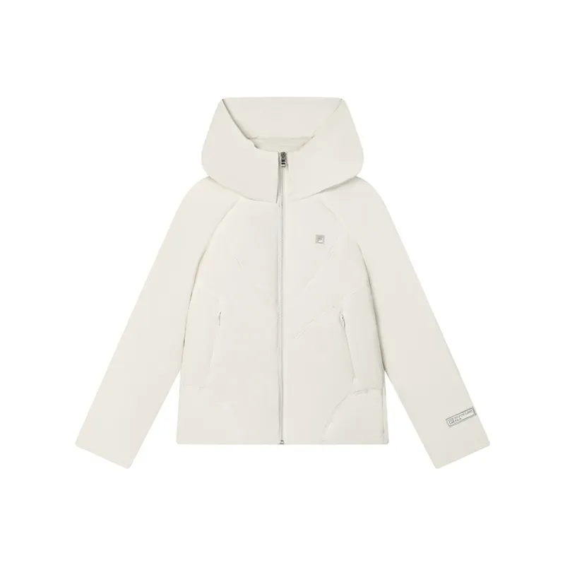 FILA Down Jacket Women's Mist Lotus White-0