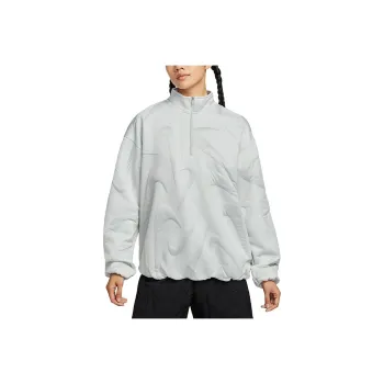 Nike Sportswear Sweatshirt Women's Adjustable Birch Color/Light Silver Gray