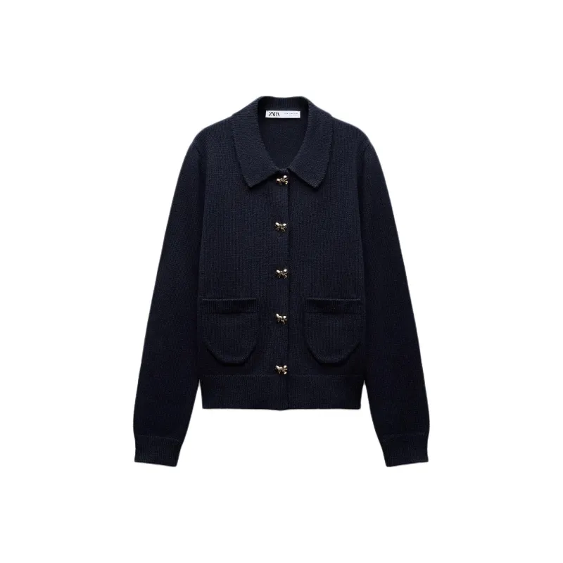 ZARA Knitwear Women's Sea Blue-0