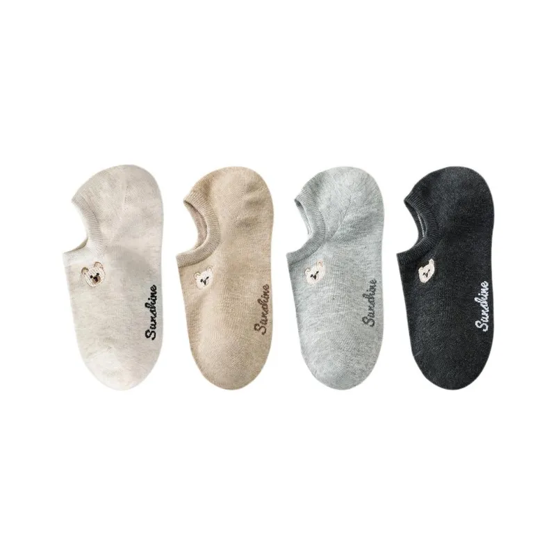 Temooues No Show Socks Women's 4 Pack-6