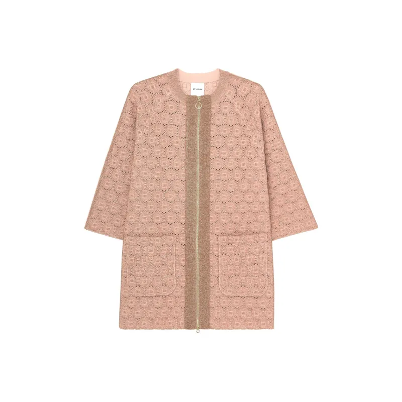 St. John SS24 Jackets Coats Women's Pink-0