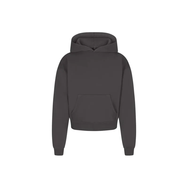SKIMS FRENCH TERRY CLASSIC HOODIE Sweatshirt Women's ASH/Ash Gray-0