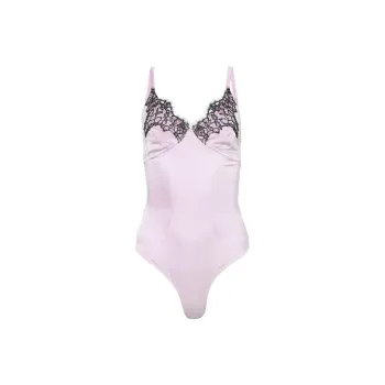 Fleur Du Mal Iris Lace Bodysuit