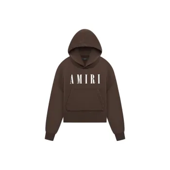 AMIRI Core Logo Hoodie 'Brown'