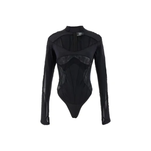 Mugler Bodysuits Women's Black