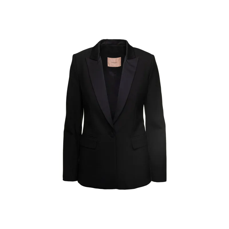 Twinset Jackets Women's Black-0