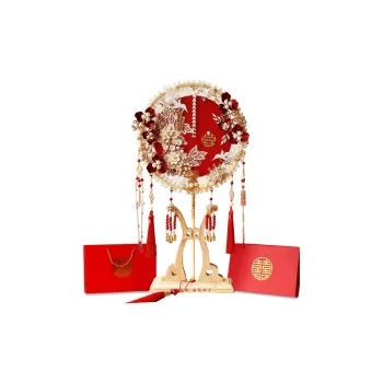 Snow bunches Fold Fan/Fan