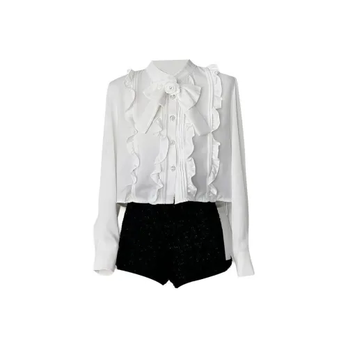 KKX and Shirts Women's White
