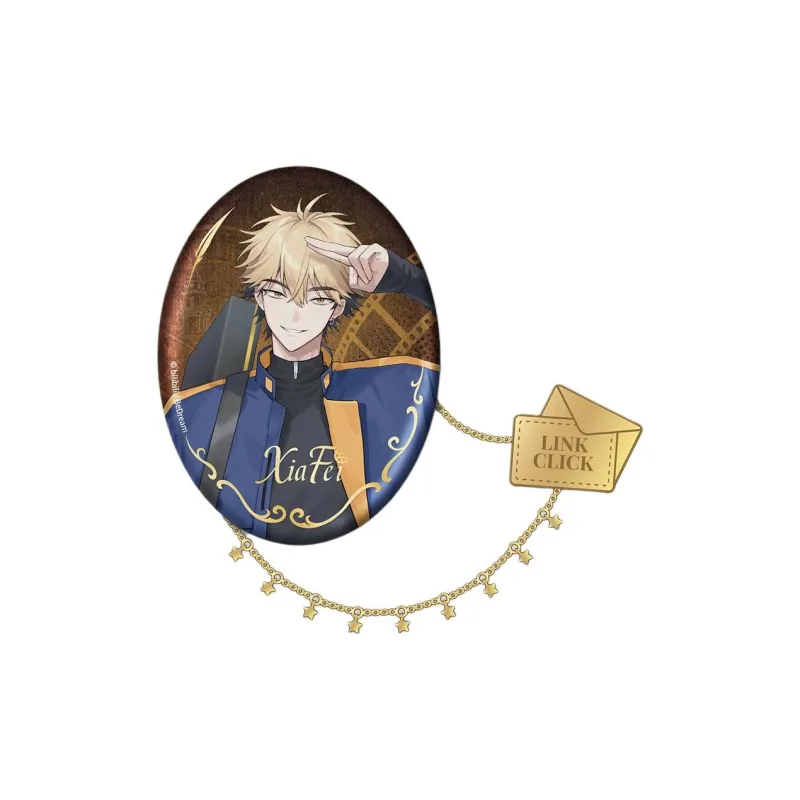 March·Monster Cheng Xiaoshi & Lu Guang Animation, Yingdulai Letter, Collection, Oval Set VEIN Xiafei, Liu Xiao Badges-6